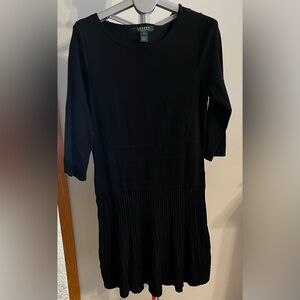 Ralph Lauren black dress- size L!!!!